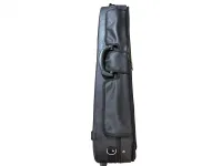ESTOJO CASE VIOLA DE ARCO RETANGULAR AMERICANO CINZA & PRETO  D'TARCIZ  - Foto 4