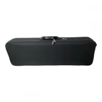 ESTOJO CASE VIOLINO RETANGULAR TÉRMICO BEGE&PRETO - Foto 3