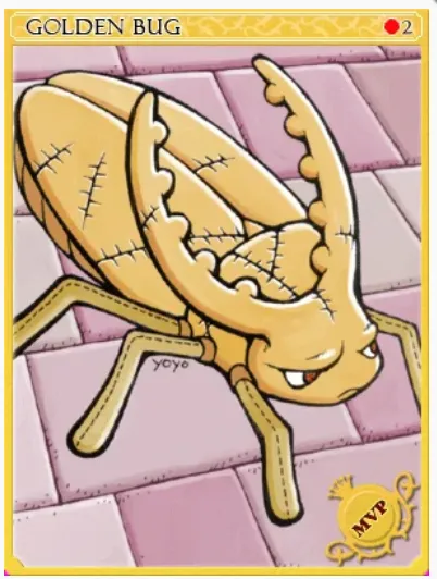 Carta Besouro-Ladrão Dourado