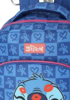 Kit Mochilete lancheira  e estojo original Stitch Azul - Foto 7
