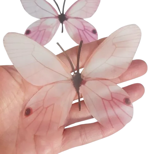 BORBOLETAS TRANSLUCIDAS PAPEL