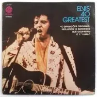 VINIL ELVIS PRESLEY 40 GREATEST DUPLO COM ENCARTE CAPA DUPLA (PRODUTO USADO - MUITO BOM)
