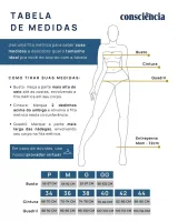 Calça Jeans Mom Consciência Feminina Branca - Foto 5
