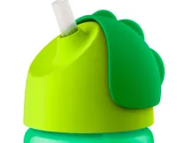 Copo Com Canudo Infantil Philips Avent My Bendy  300ml - Foto 9