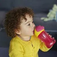 Copo Com Canudo Infantil Philips Avent My Bendy  300ml - Foto 11