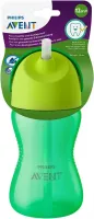 Copo Com Canudo Infantil Philips Avent My Bendy  300ml - Foto 17