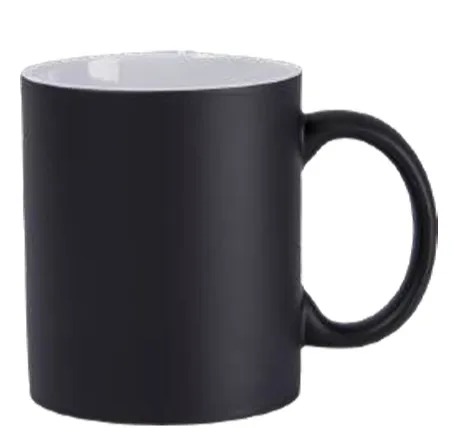 CANECA MÁGICA PRETA FOSCA (Sem caixinha) Imagem