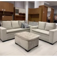 Conjunto 2 e 3 Lugares + Puff Turquia/França PRm - Foto 3