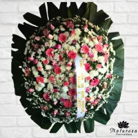 Coroa de Condolência Redonda Luxo  - Foto 2