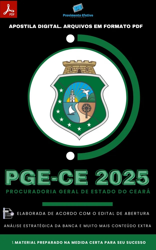 Apostila PGE CE Direito Técnico 2025