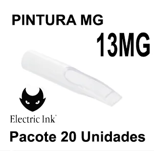 Ponteira CURTA ELECTRIC INK Cristal 13MG PINTURA FECHADA  - PACOTE com 20 Unidades Imagem