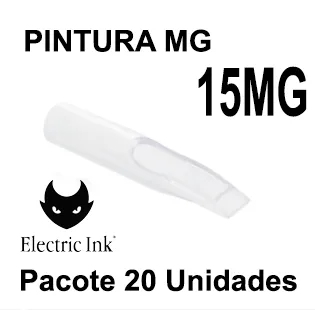 Ponteira CURTA ELECTRIC INK Cristal 15MG PINTURA FECHADA - PACOTE com 20 Unidades Imagem