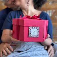 Cx Sextavada Explosão 20,0 x 12,0 tampa e fundo cartonagem - Foto 4