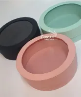 Redonda  Diâm. 25,0 x 10,0 altura - Tampa e Fundo Cartonagem  C/ Visor  - Foto 3