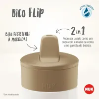 Copo de Treinamento Infantil NUK Mini-Me Flip 2 em 1- 450ml - Foto 14