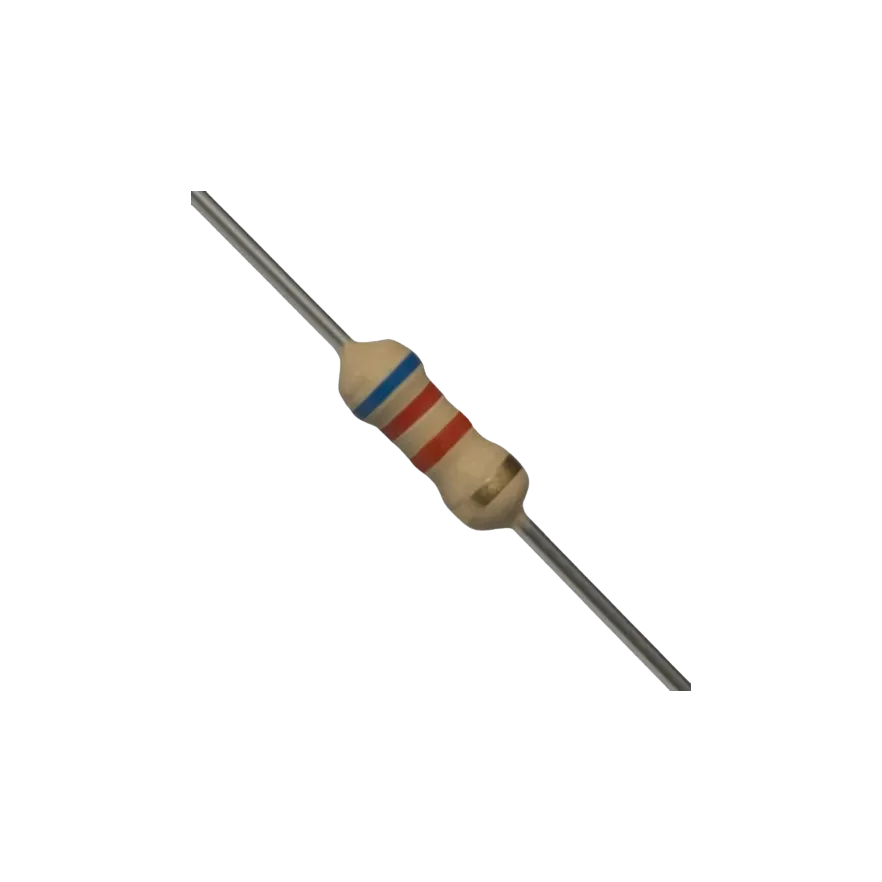 RESISTOR 6K2 1/4 5% FIO