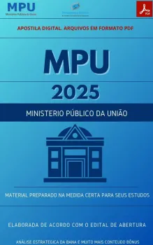 Apostila MPU 2025 Analista ATUARIAL
