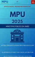 Apostila MPU 2025 Analista ATUARIAL