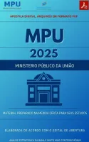 Apostila MPU 2025 Analista CLÍNICA MÉDICA
