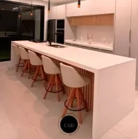 Banqueta Baixa Giratória 63 cm do chão ao assento