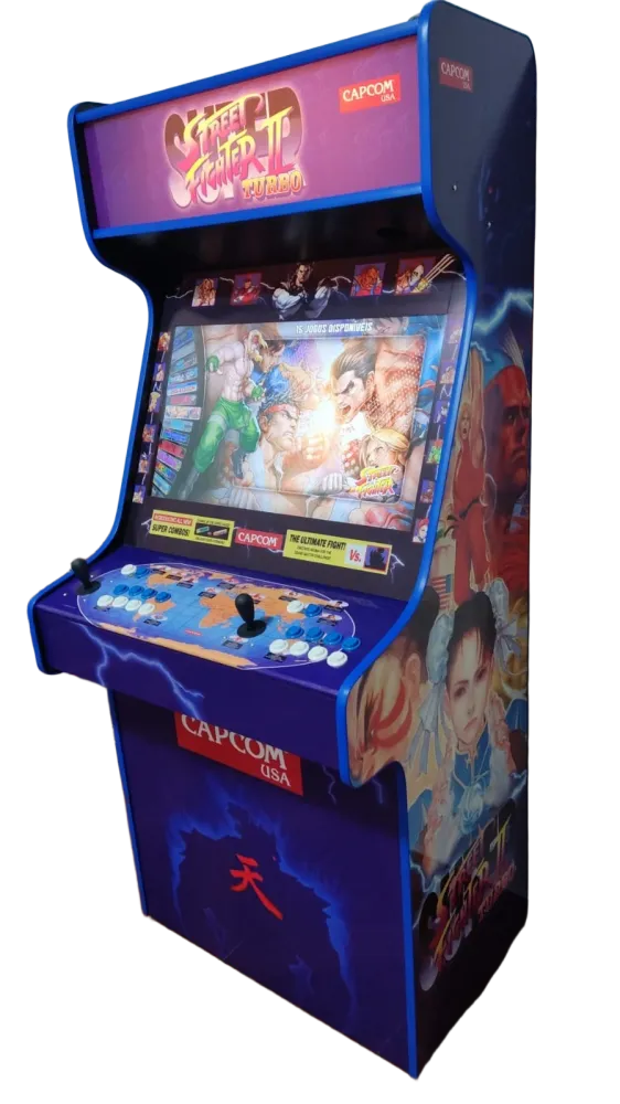 Fliperama 32" Comercial com (Ficheiro ou Moedeiro)