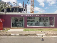 STAND DE VENDAS  CONTAINER PLANTÃO DE VENDAS   40 pés HC ( 12.00m x 2.45m )30m² - Foto 3