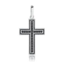 Pingente de prata alta force crucifixo - 251409
