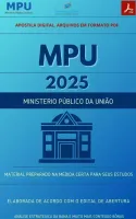 Apostila MPU 2025 Engenharia de Segurança Analista Perito