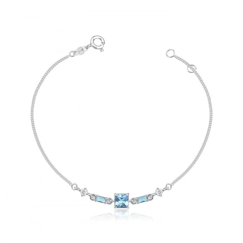 Pulseira de prata - brisa  - 241954