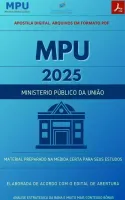 Apostila MPU 2025 Analista Perito GEOGRAFIA