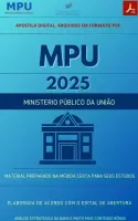 Apostila MPU 2025 Serviço Social Analista Perito