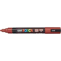 POSCA PC-5M Caneta Posca Dark Colours, Uni-Ball, Estojo c/8 cores - Foto 2