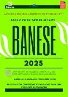 Apostila BANESE Técnico Bancário III  Desenvolvimento 2025