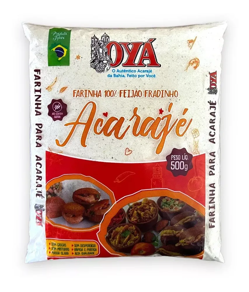 Farinha De Acarajé 500g Para Rituais Umbanda E Candomblé Imagem