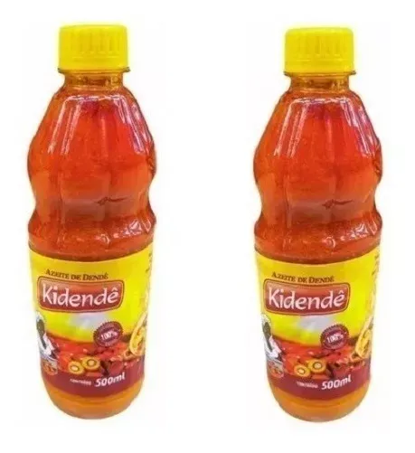 Azeites De Dendê Kidendê 500ml Para Culinária Baiana Imagem