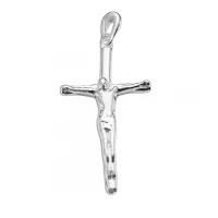 Pingente de prata crucifixo  - P1300