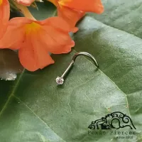 NOSTRIL em TITÂNIO Com Garra 1.0mm (Nariz) 217 / 677  - Foto 2