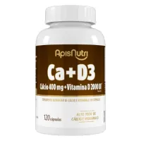 Ca + D3 Supl. Cálcio e Vitamina D3 450mg 120 Cáps