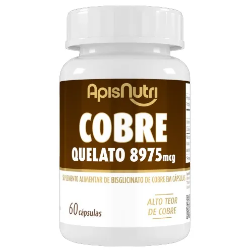 Suplemento Mineral de Cobre 280mg 60 Cáps Imagem