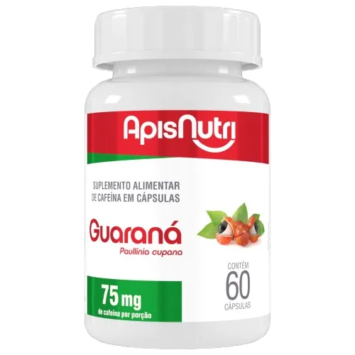 Guaraná 60 Cáps 75mg Imagem