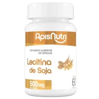 Lecitina De Soja 500mg 60 Cáps