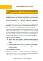 061 - Ciências - A Terra - Movimentos da Terra - PDF - 7º ano - PDF com 10 páginas - Foto 2