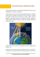 067 - Ciências - A Atmosfera e a Vida na Terra - O Efeito Estufa e a Temperatura da Terra - 7º ano - PDF com 10 páginas - Foto 2