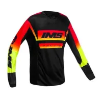 CAMISA SPRINT PRETA/VERMELHA - IMS
