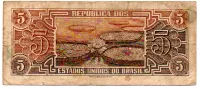 C111 - 5 Cruzeiros - Série 046 - Índio - Data: 1961 - BC - Foto 2