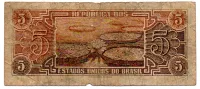 C111 - 5 Cruzeiros - Série 046 - Índio - Data: 1961 - UTG - Foto 2