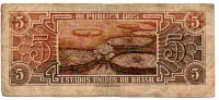 C111 - 5 Cruzeiros - Série 047 - Índio - Data: 1961 - R - Foto 2