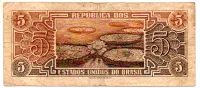 C111 - 5 Cruzeiros - Série 048 - Índio - Data: 1961 - BC - Foto 2
