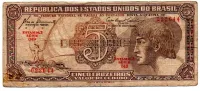 C111 - 5 Cruzeiros - Série 049 - Índio - Data: 1961 - BC