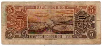 C111 - 5 Cruzeiros - Série 049 - Índio - Data: 1961 - BC - Foto 2